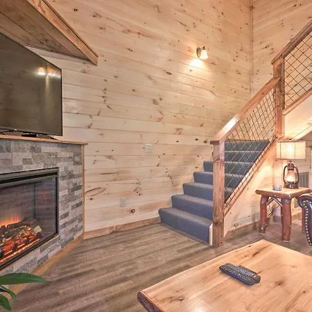 Pigeon Forge Cabin With Hot Tub 1 Mi To Parkway Exterior photo